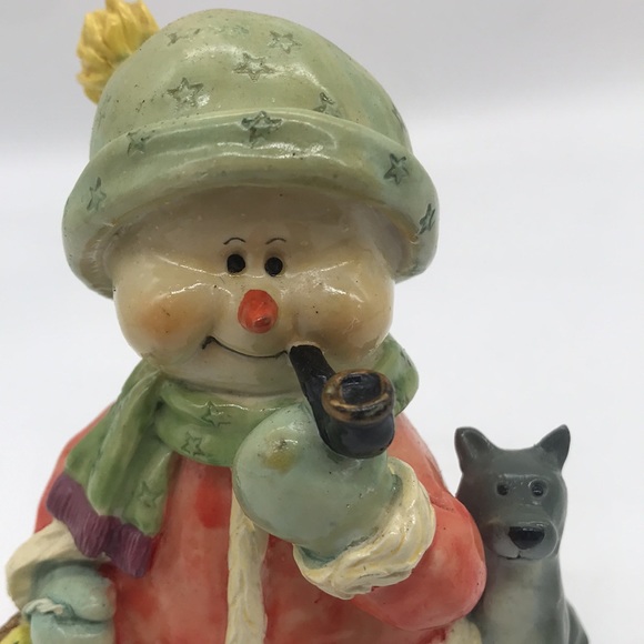 Vintage Regency Fine Arts Collectible Snowman Sculptures & Figurines 4.50” Tall - Picture 6 of 7